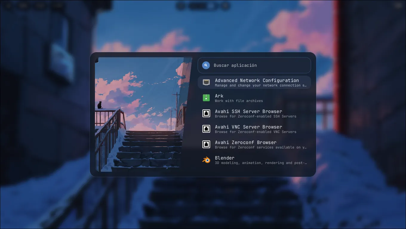 Hyprlauncher preview 1